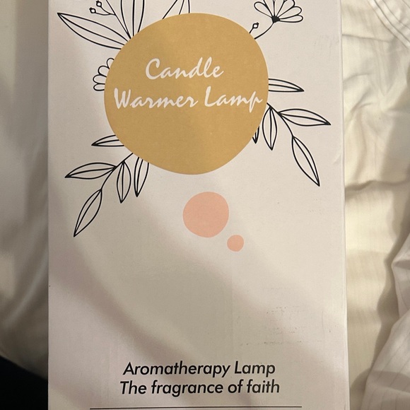 Candle Warmer Lamp - Aromatherapy Lamp in Cream - Picture 1 of 7